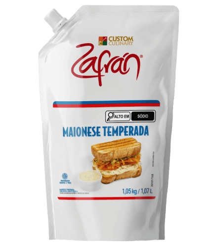 Maionese Temperada Zafrán 1,05 Kg - SC